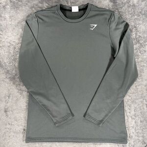 Gymshark Arrival Fleece Lined Crewneck Sweatshirt Men’s Medium Grey